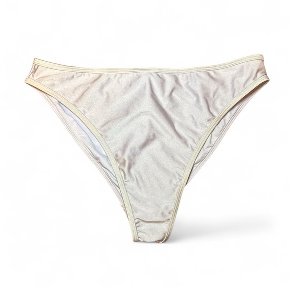 Twiin Other - NWT TWIIN Bella Sheer Lavender Y2K 90s Mid-Rise Purple Bikini Bottoms — LARGE